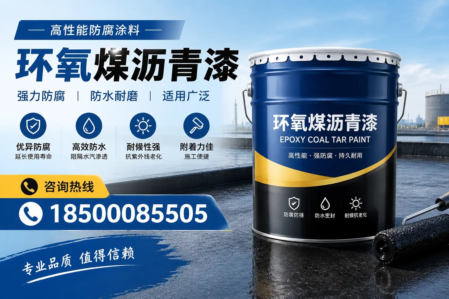 环氧煤沥青漆的主要成分与功能,昆玉用户深度了解